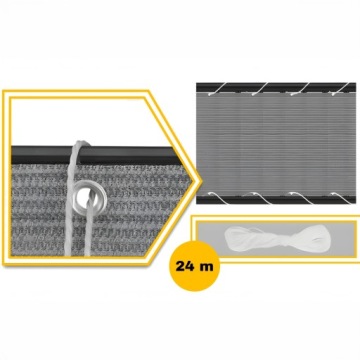 Покрытие балкона водонепроницаемое, коврик для террасы, ограждение, сетка для ограждения 0,8×5 м.