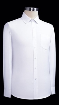 Мужская элегантная деловая рубашка к костюму. РУБАШКА SLIM FIT SHIRT.