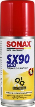 SONAX SX 90 OLEJ WIELOFUNKCYJNY 100ML ODRDZEWIACZ PENETRUJĄCY ZAM. WD40