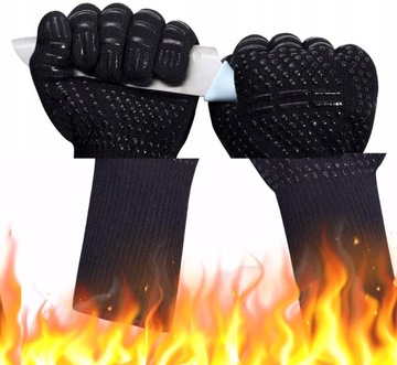 Термостойкие защитные перчатки до 800C Hendi