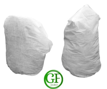 AGR КАПЮШОН ЗИМНИЙ ЗАЩИТНЫЙ НЕТКАНЫЙ, БЕЛЫЙ, СУМКА 80х120см 50г