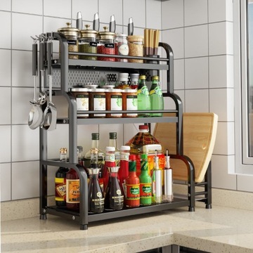 СТОЯЩИЙ КУХОННЫЙ Органайзер, СТАЛЬНОЙ ШКАФ, 3 уровня