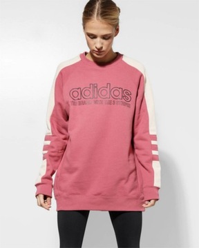 ADIDAS ORIGINALS TRACE MAROON OVERSIZE SWEATSHIRT