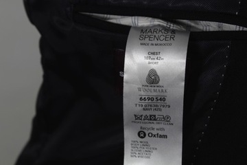 ПИДЖАК МУЖСКОЙ ИЗ ШЕРСТИ M&S SARTORIAL 42S BDB