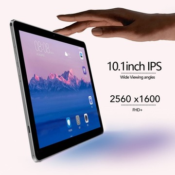 10,1-дюймовый планшет, разрешение 2560x1600, 16 ГБ ОЗУ, 1 ТБ ПЗУ для Android 13 Table