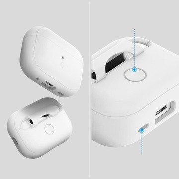 Чехол для AirPods Pro 2, корпус Spigen Silicone Fit