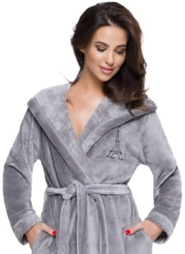 ХАЛАТ ЖЕНСКИЙ EIFFEL LONG DOWN ROSE L