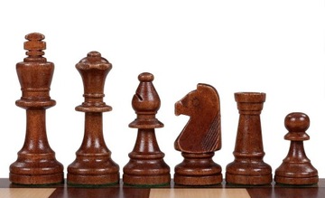 Фигурки STAUNTON №5 с дополнительными ферзями (90 мм).