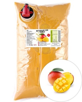 SOK MANGO PUREE Z MANGA 100% TŁOCZONY 5L ŚWIEŻY