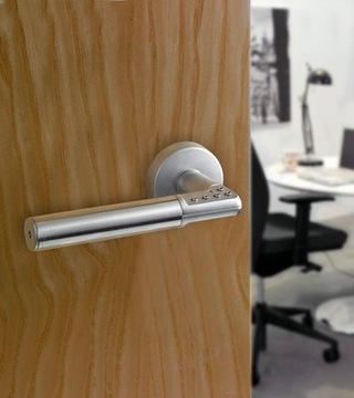 Кодовая ручка ASSA ABLOY 8812 для межкомнатных дверей левая