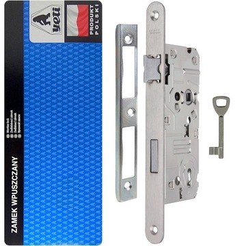zamek Z7504ZY z zaczepem Lob Yeti 72/50 na klucz