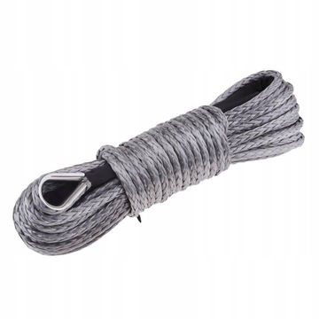 Lina wyciągarki z włókna syntetycznego 6 mm x 15 m