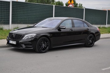 Mercedes Klasa S W222 Limuzyna 500 456KM 2016 Mercedes-Benz Klasa S Krajowy Bezwypadkowy Serwisowany