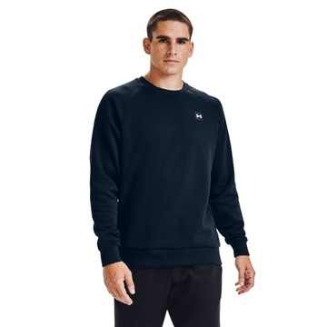 Bluza męska Under Armour Rival Fleece Crew navy blue M