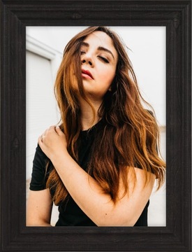 RAMKA NA ZDJĘCIA BRĄZOWA FOTO RAMKA 21x29,7 CM A4