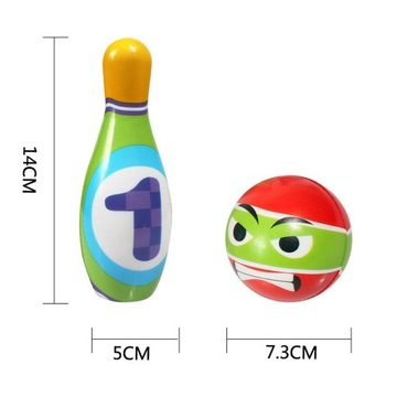 Kids Mini, 1 szpilki z nadrukowanym numerem