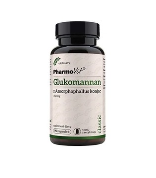 Glukomannan Dziwidło, hamuje apetyt 90 kapsułek