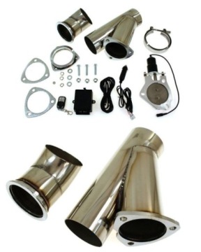 Выхлопная заслонка 2,25 дюйма, 57 мм, V-Band Pilot