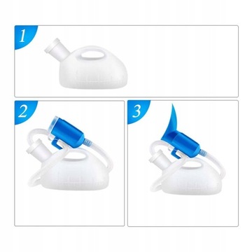 Писсуар LEAK-LEAD ПОРТАТИВНАЯ БУТЫЛКА ДЛЯ МОЧИ 3 В 1 БУТЫЛКА ДЛЯ МОЧИ 2000 МЛ