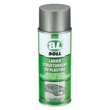 BOLL LAKIER Strukturalny do PLASTIKU Szary 400ML