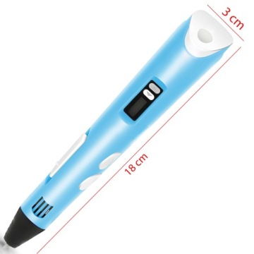 НАБОР 3D РУЧКИ ДЛЯ ДЕТЕЙ ПРИНТЕР MAGIC PEN + PLA КАРТРИДЖИ 8000 СМ