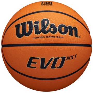 Piłka do koszykówki Wilson EVO NXT FIBA Game Ball WTB0965XB r.7