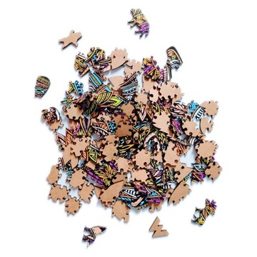 ПАЗЛ БОЛЬШОЙ решительный волк 140 головоломок