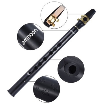 ammoon Mini Pocket Bb Saxophone Sax ABS with Alto