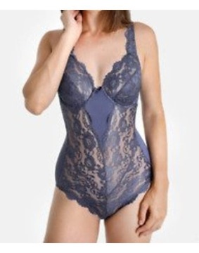 SASSA KORONKOWE LACE GRANAT BODY 904 85C