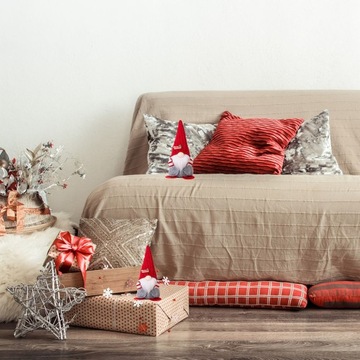 РОЖДЕСТВЕНСКИЙ Гном, эльф, РОЖДЕСТВЕНСКИЙ ПОДАРОК, СТОЯЩИЙ