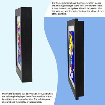Рамка для хранения детских произведений искусства FRAMELET Black