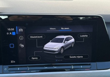 Volkswagen Golf VIII Variant 2.0 TDI 115KM 2023 Volkswagen Golf Salon Polska Parktronic Cyfrowe zegary Navi Tempomat a, zdjęcie 31