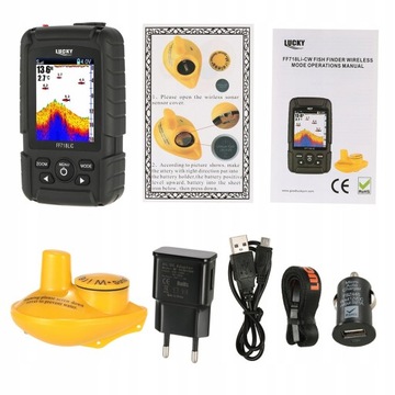 Bezprzewodowa echosonda LUCKY FF718LiC-W