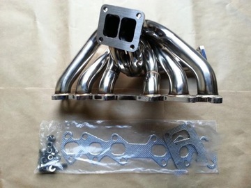 Выпускной коллектор 1jz gte T4 Twin Scroll Supra T3