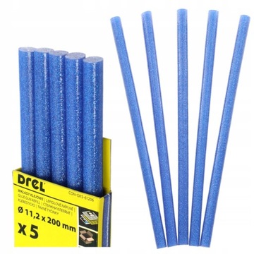 KLEJ DO PISTOLETU NA GORĄCO BROKAT 11,2x200 mm