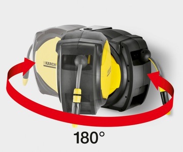 АВТОМАТИЧЕСКАЯ КАТУШКА ДЛЯ САДОВОГО ШЛАНГА Karcher CR 7.220 + ШЛАНГ 20 м + опрыскиватель