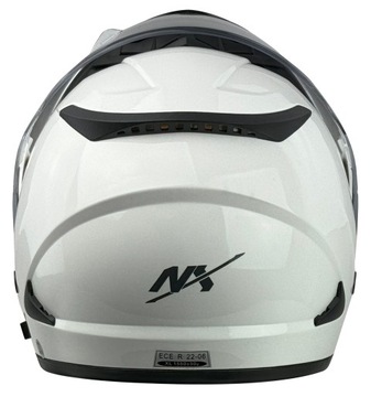 KASK MOTOCYKLOWY SZCZĘKOWY NX TOURISM 2 r.M|INTERKOM READY|2xHOMOLOGACJA