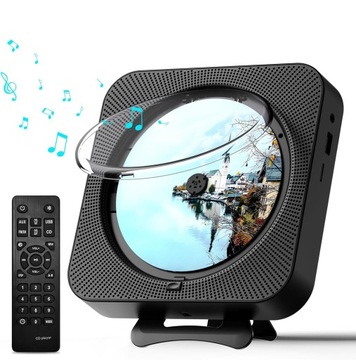 ODTWARZACZ PRZENOŚNY CD GŁOŚNIK BLUETOOTH 5.1 RADIO + PILOT
