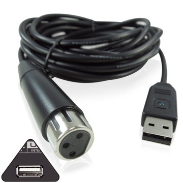 MIC 2 USB Interfejs mikrofonowy kabel 2m Behringer