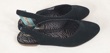 TOMS - sandały Julie Slingback skóra roz 42,5