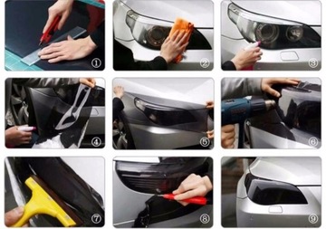 ЧЕРНАЯ ПЛЕНКА ДЛЯ ЗАТЕМНЕНИЯ ЛАМП 30х50 см