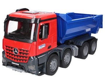 Duża Zabawka Cięzarówka Tir Mercedes Arocs Wywrotka