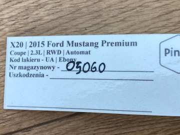 MĚCH RÁMEČEK FORD MUSTANG VI 2015+ USA