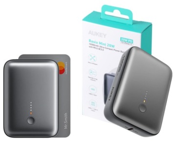 Aukey PB-Y55 Ultra Mini 10000mAh 22.5W Usb-c Pd 3.0 Qc 3.0 Scp Power Bank