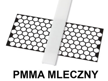 KLOSZ DO PROFILI LED 3M A B C D G H Y Z X W MONO IPA12 APA12 - PMMA
