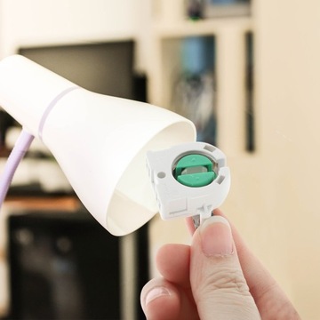 Патрон лампы Т8. Опоры для светодиодных люминесцентных ламп.