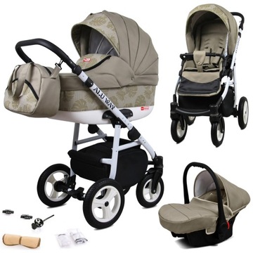 Wózek 3w1 dziecięcy spacerówka BabyLux ALU WAY