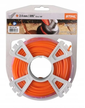 ЛИНИЯ ДЛЯ ТРИММЕРА ДЛЯ МАСЛА STIHL 2,4 мм x 41,0 м ORIGINAL SQUARE