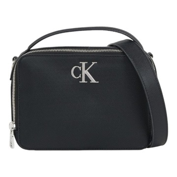 CALVIN KLEIN TOREBKA DAMSKA MINIMAL MONOGRAM CAMERA BAG18 T CZARNA