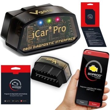 Program SDPROG Interfejs iCar PRO BT4.0 4.0 OBD2